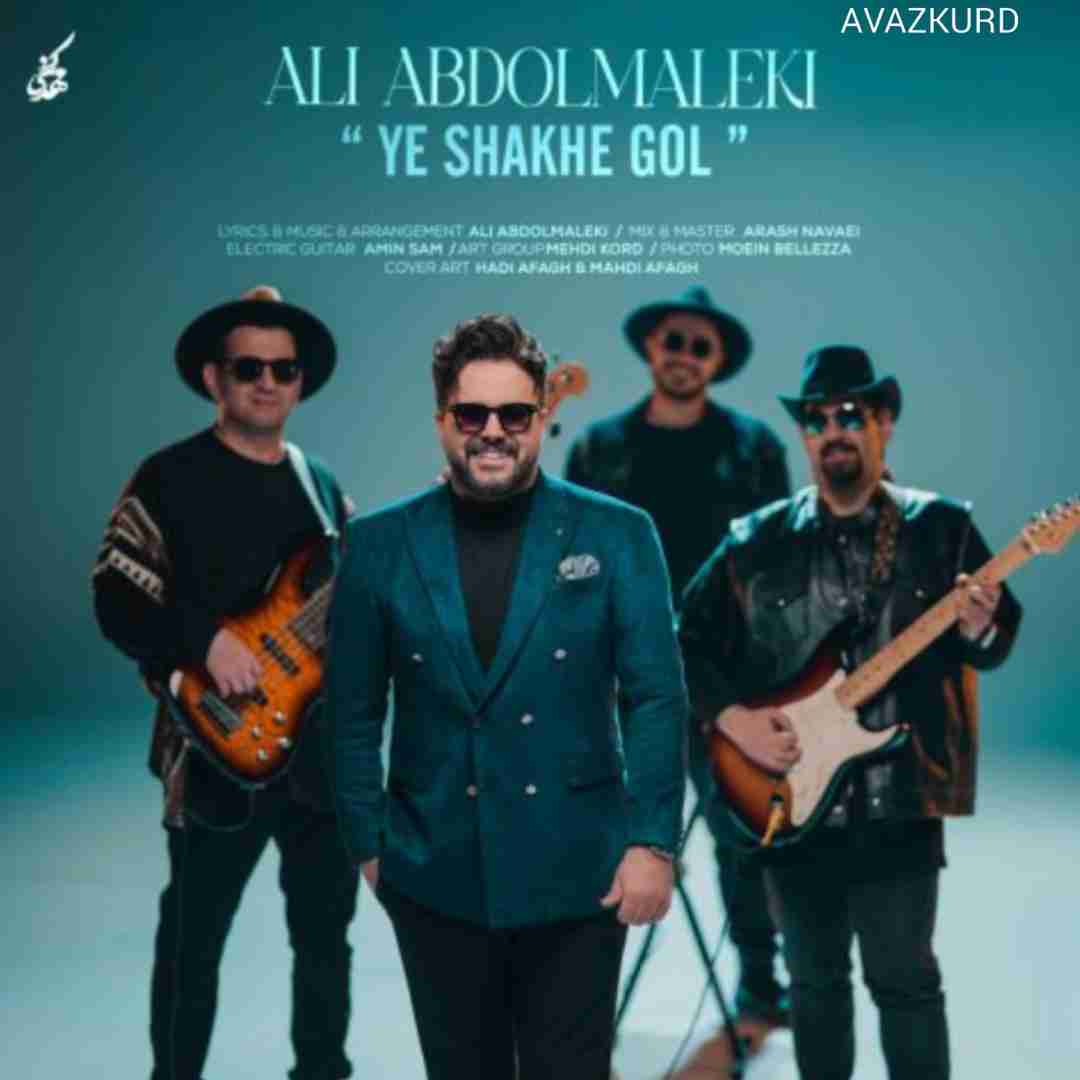 علی عبدالمالکی یه شاخه گل